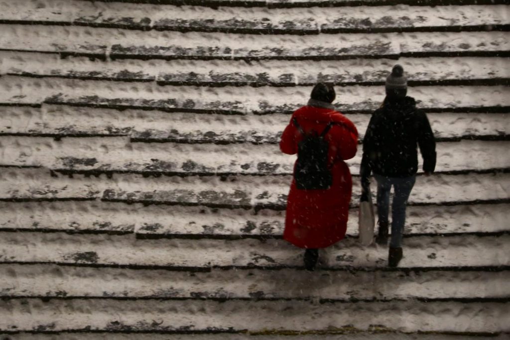 الطقس في كييف بارد قارص بلا هطول