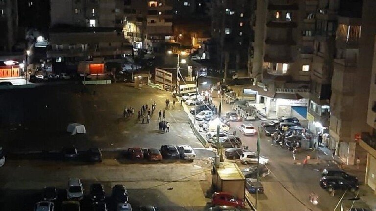 اشتباكات بالقذائف في منطقة الليلكي بيروت (فيديو)