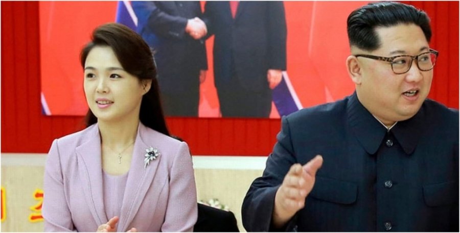 الرئيس الكوري وزوجته