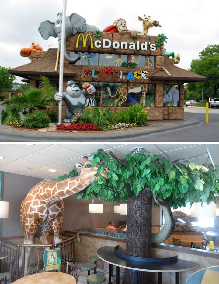 سلسلة مطاعم ماكدونالدز هي واحدة من أكثر المطاعم شعبية