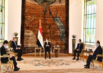 الرئيس السيسي يستقبل رئيس الوزراء بالمملكة الأردنية الهاشمية