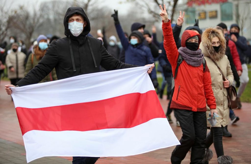 إعتقالات الشباب في روسيا البيضاء ومحاولة تطوير البلاد