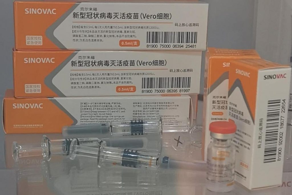 ارسال الدفعة الاولى من اللقاح الصيني الى اوكرانيا
