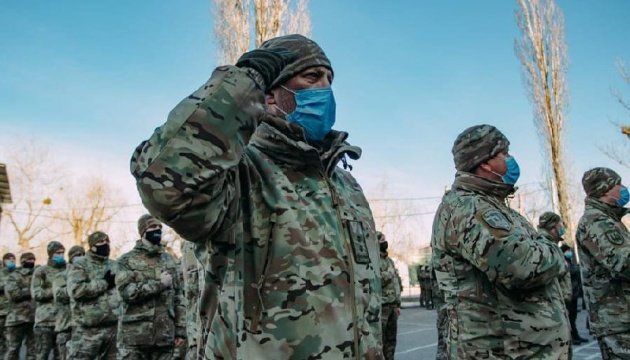 الحرس الوطني يحتفل بيوم المتطوع الأوكراني