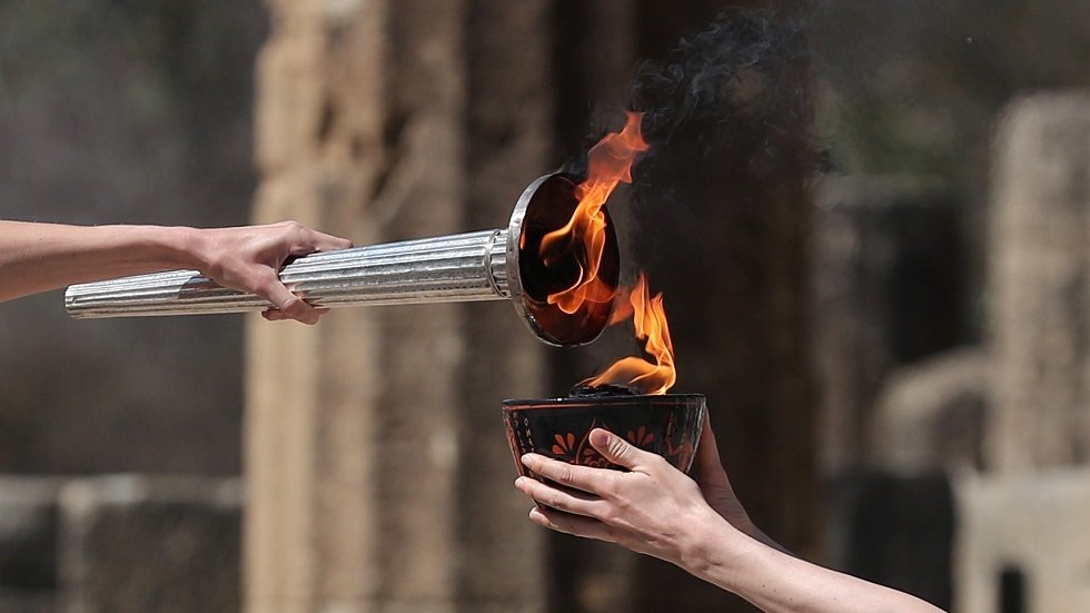 بعد مرور عام بدء تتابع شعلة أولمبياد طوكيو المتأخر بسبب فايروس كورونا