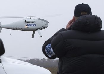 اختفاء طائرة بدون طيار في دونباس