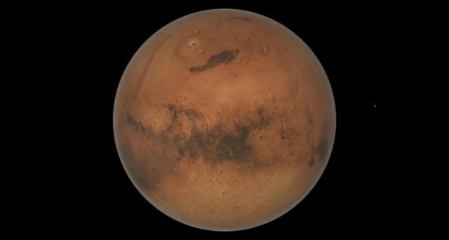 وديان المريخ ذات الجليد الذائب