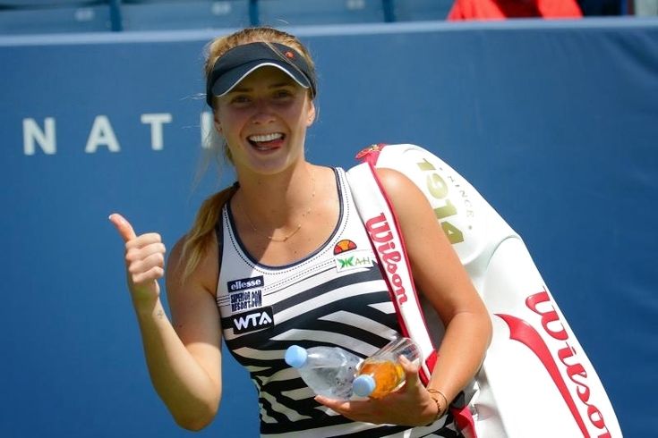 لاعبة التنس الأوكرانية إلينا سفيتولينا