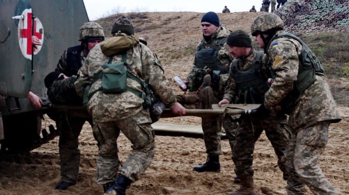 مقتل احد المقاتلين الاوكرانيين في قصف روسي