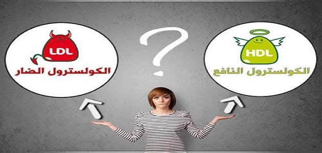 الفرق بين الكوليسترول الضار و النافع