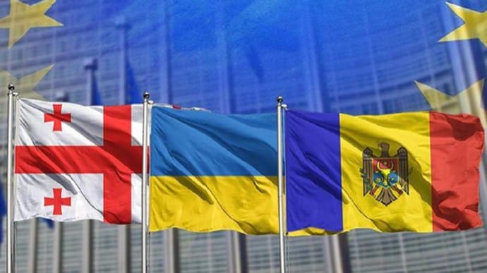 توقيع إعلان باتومي بشأن الإنضمام الى الاتحاد الأوروبي بين أوكرانيا ومولدوفا وجورجيا