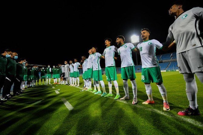 لاعبو السعودية يستعدون للمباراة الافتتاحية للأولمبياد ضد ساحل العاج