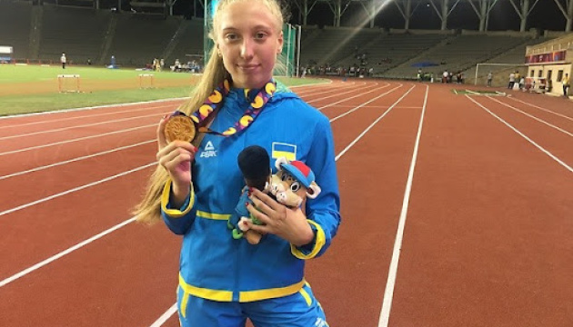 الأوكرانية ماريا جوريلوفا فازت بـ "برونزية" بطولة العالم للناشئين في ألعاب القوى