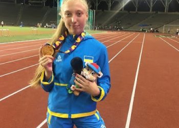 الأوكرانية ماريا جوريلوفا فازت بـ "برونزية" بطولة العالم للناشئين في ألعاب القوى