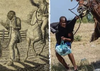 التاريخ المظلم لأمريكا يظهر بدفع الهايتيين بالخيول على الحدود