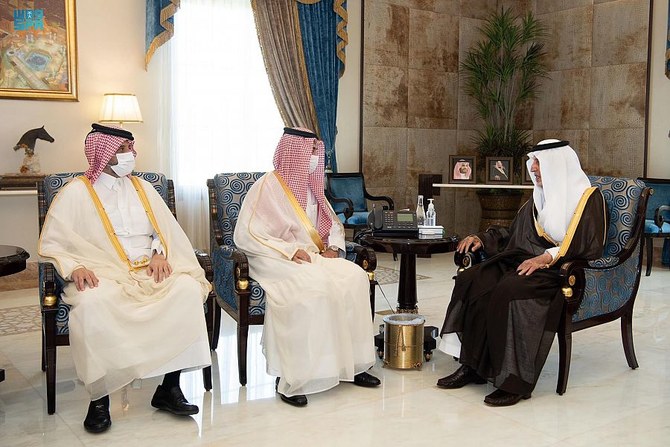 مكة يستقبل السفير القطري لدى السعودية