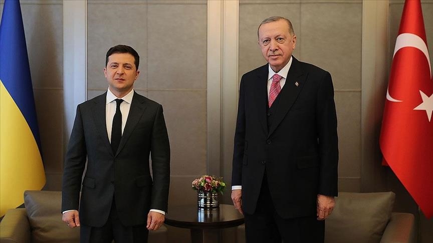 التركي أردوغان يلتقي الرئيس الأوكراني زيلنيسكي