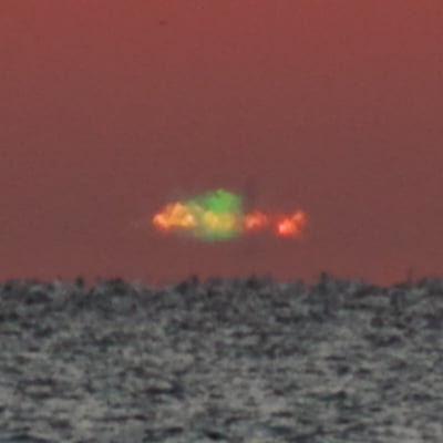 ظاهرة نادرة لوحظت في أوديسا أثناء شروق الشمس: صور لا تصدق