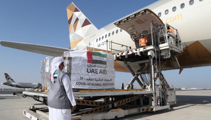 الإمارات ترسل المساعدات الطارئة إلى أوكرانيا