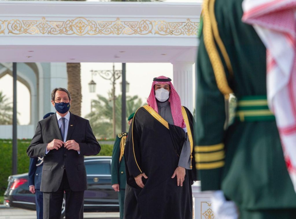 الرئيس القبرصي يرحب بمبادرة السعودية الخضراء