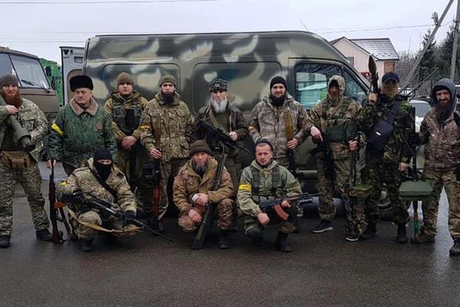 جماعات شيشانية وبيلاروسية منشقة تقاتل الى جانب أوكرانيا