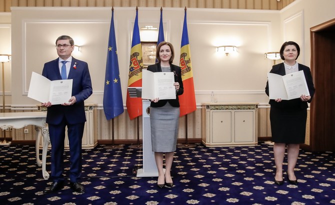 مولدوفا تتقدم بطلب للحصول على عضوية الاتحاد الأوروبي