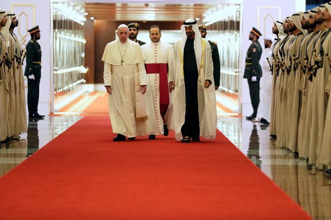 البابا فرنسيس يعزي الإمارات بوفاة الشيخ خليفة