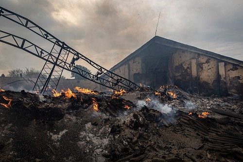 زيلينسكي ... 22 مليون طن من الحبوب معلقة في الموانئ بسبب روسيا