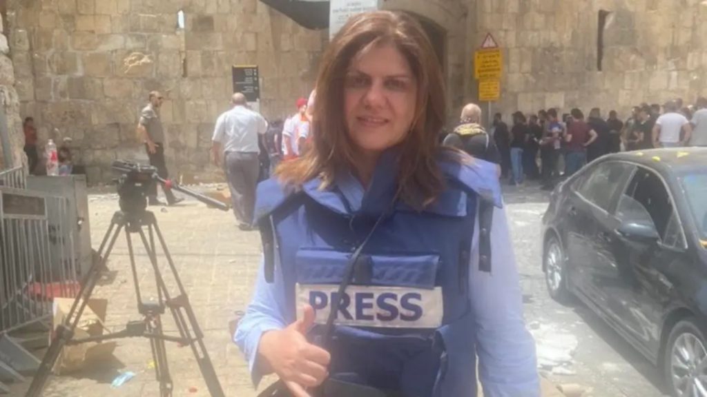 مقتل مراسلة الجزيرة بالرصاص الجيش الاسرائيلي