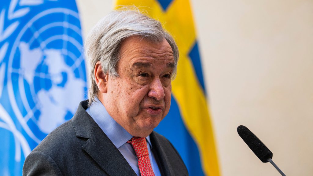 الأمين العام للأمم المتحدة يجدد دعوته إلى الوقف الفوري للعنف في اليوم المائة من الحرب في أوكرانيا