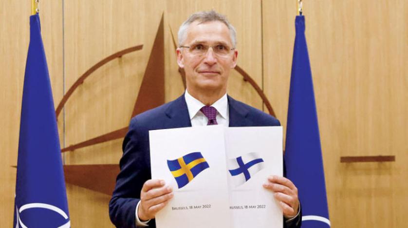 انضمام فنلندا والسويد الى الناتو رسميًا في قمة ستولتنبرغ