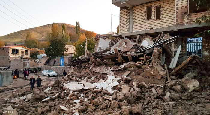 زلزال بقوة 5.7 درجة يهز جنوبي إيران