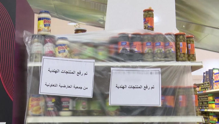 سوبر ماركت في الكويت يسحب المنتجات الهندية بسبب الاساءة