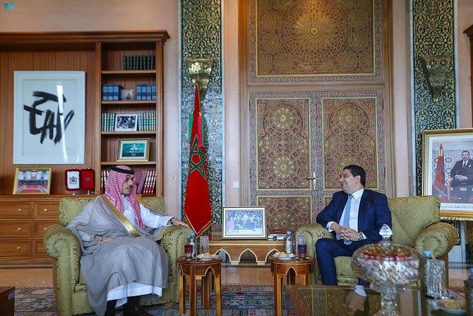 وزير الخارجية السعودي يلتقي نظيره المغربي خلال زيارته للمغرب