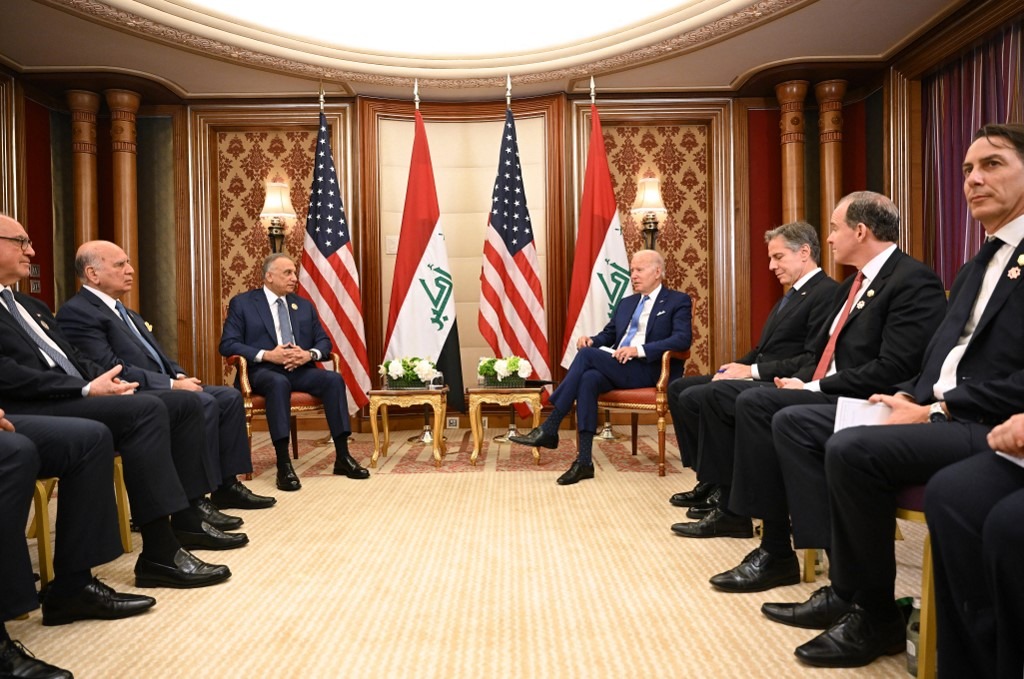 الرئيس الأمريكي بايدن يرحب بالعرض العراقي لاستضافة المحادثات بين السعودية وايران