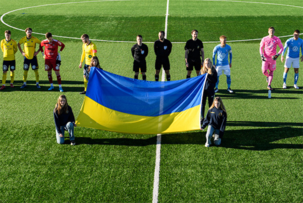 الرياضة الاوكرانية تتحدى الغزو