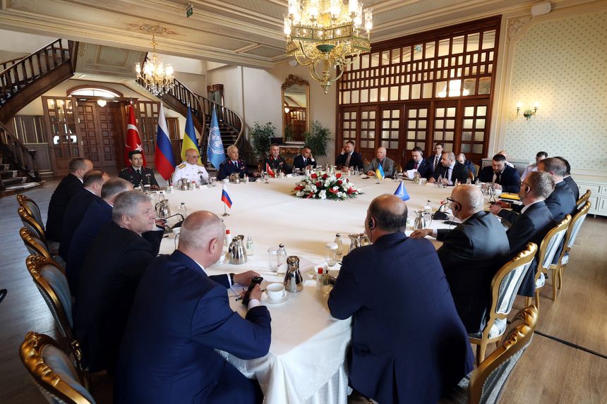 انتهاء المحادثات بين أوكرانيا وروسيا وتركيا والأمم المتحدة حول الحبوب