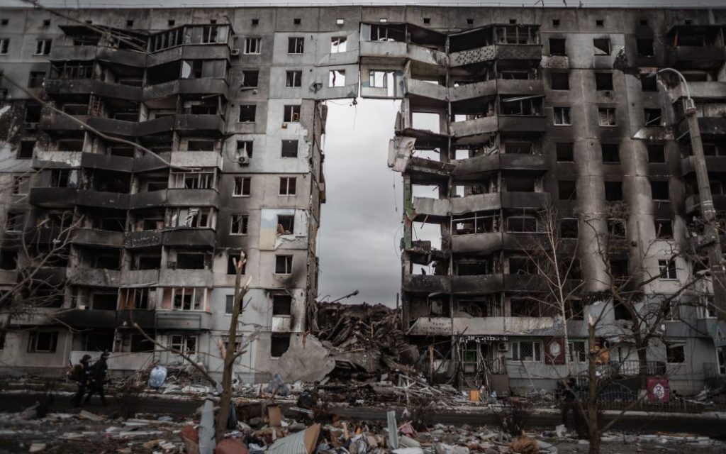 حوالي 800000 أوكراني فقدوا منازلهم بسبب الحرب