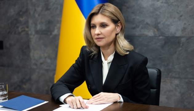 زوجة رئيس أوكرانيا أولينا زيلينسكا