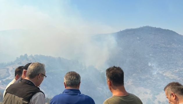 نشوب حريق غابات جديد في غرب تركيا