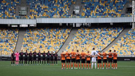 استمرار مباريات الدوري الاوكراني اربع ساعات بسبب صفارات الإنذار