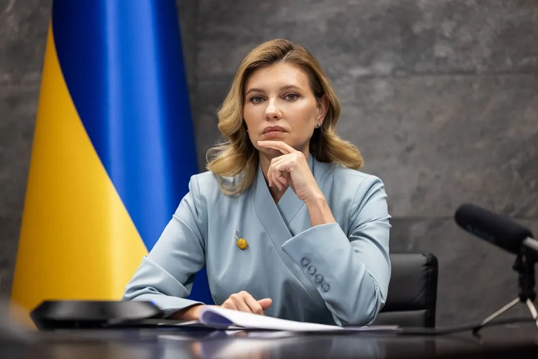 السيدة الأولى لأوكرانيا أولينا زيلينسكا 1