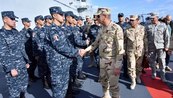 القوات البحرية المصرية واليونانية تجريان تدريبات مشتركة في البحر المتوسط 1