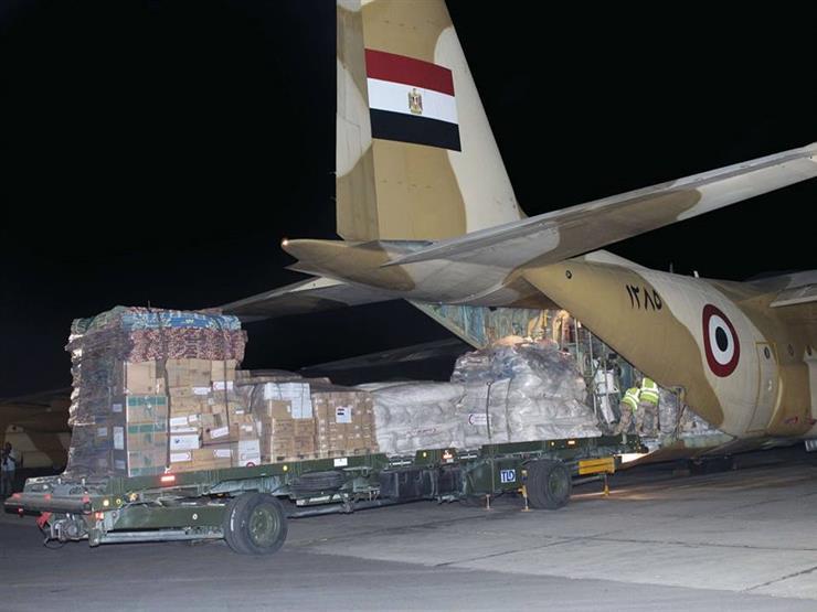 مصر ترسل مساعدات إلى السودان المتضرر من الفيضانات