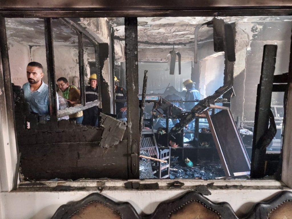 مقتل 41 شخصًا على الأقل وإصابة 55 بجروح في حريق بكنيسة بالجيزة