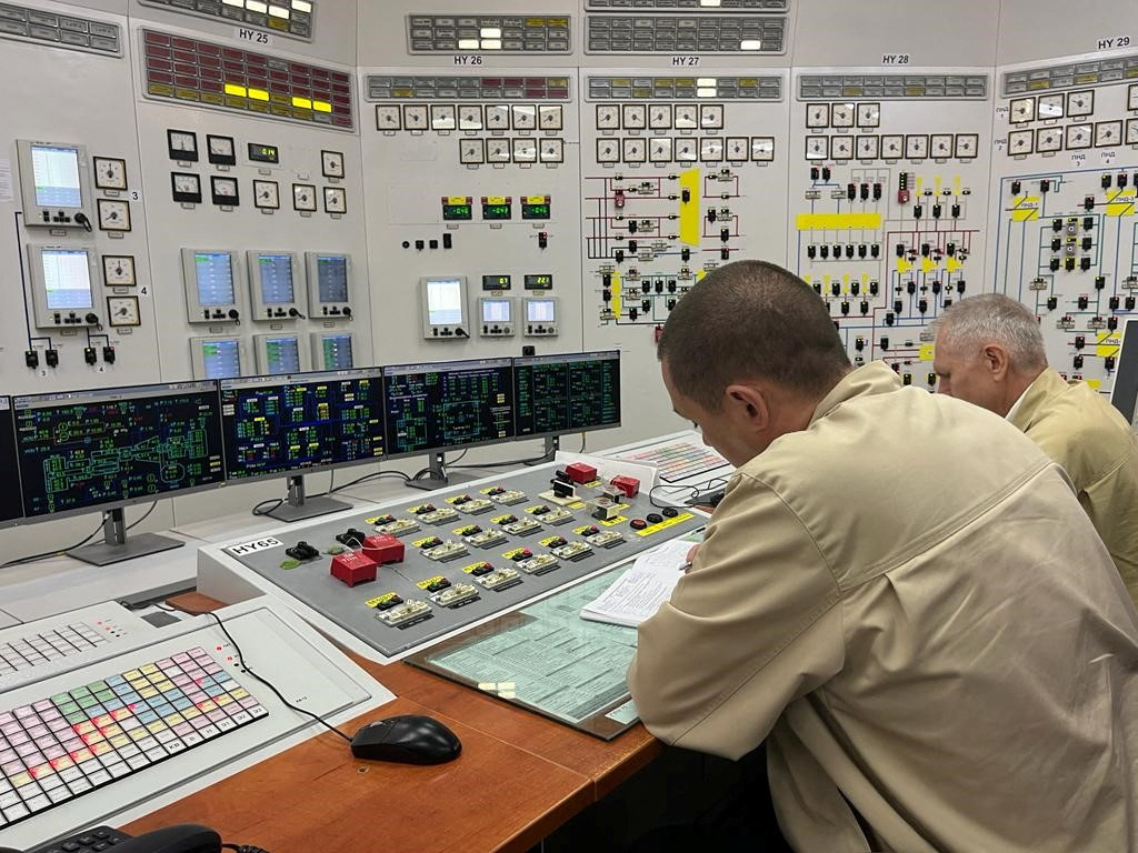 المشغل النووي الأوكراني ... المفاعل الثاني يعمل الآن في مصنع زابوريزجيا