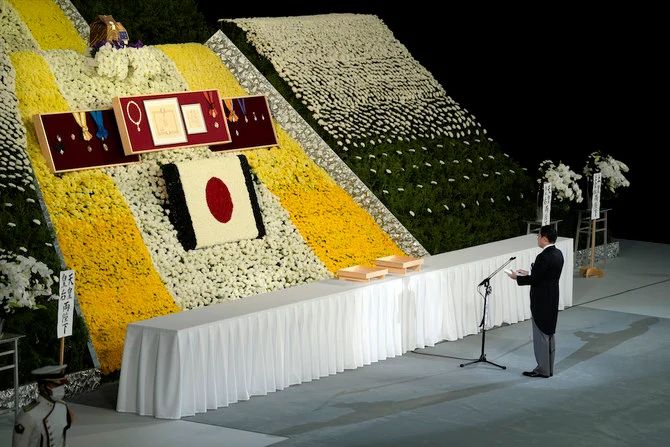 جنازة رسمية لرئيس الوزراء الياباني السابق شينزو آبي