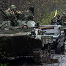 القوات الأوكرانية تقترب من القوات الموالية لروسيا في جيب دونيتسك