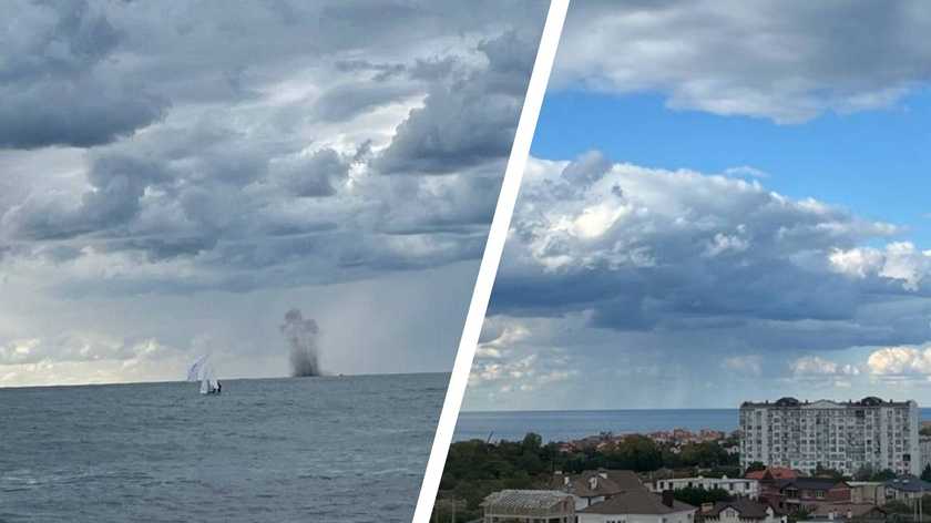 دوي انفجار قوي في البحر بالقرب من سيفاستوبول