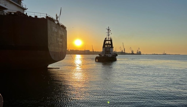 مغادرة 96 سفينة محملة بالمنتجات الزراعية موانئ أوديسا الكبرى